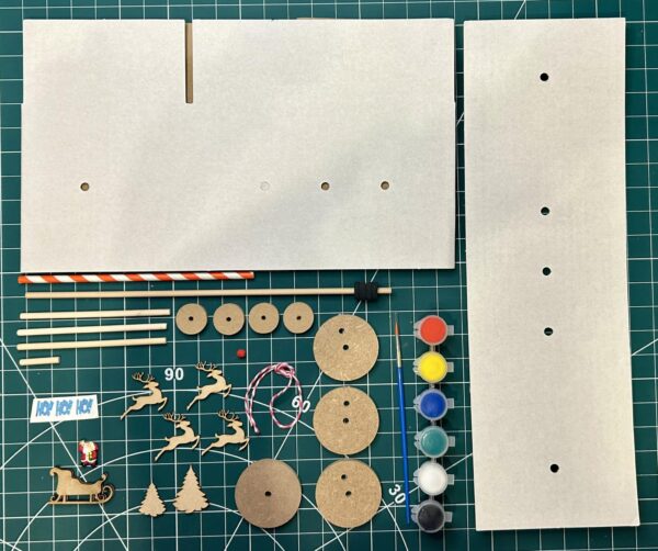 Santa's Sleigh Automata - tutorial only - Image 3