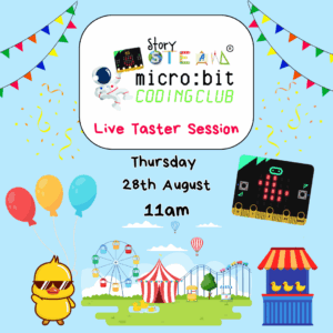 micro:bit Coding Club Live Taster
